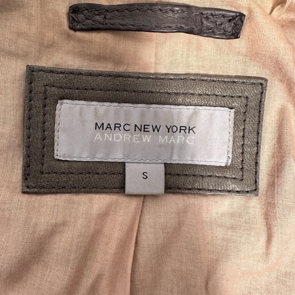 Andrew Marc Women Leather Moto Jacket - Picture 5 of 7